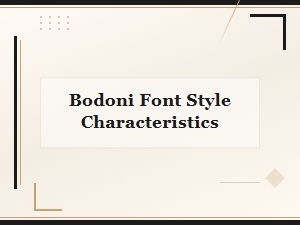 Free Bodoni Alternatives That Capture Classic Bodoni Font Style Characteristics
